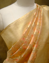 Designer saree In Orange Color