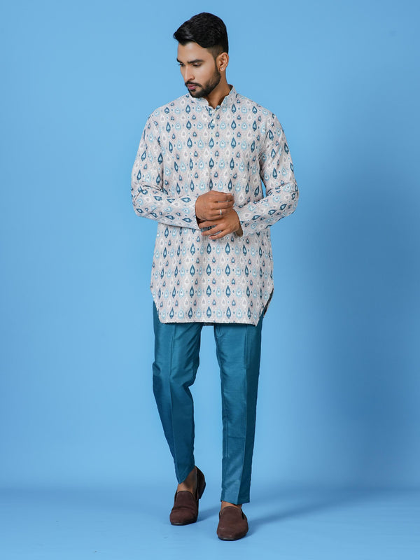 Short Kurta With Pant in MultiColor