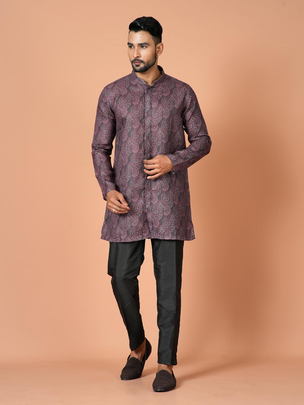 Short Kurta With Pant in Multicolor