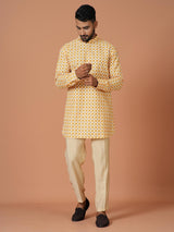 Short Kurta With Pant in Multicolor