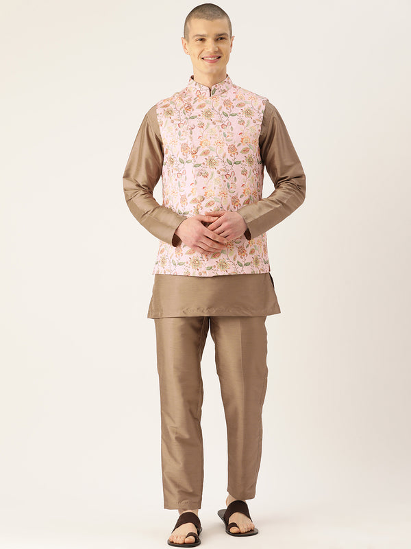 Light Majestic Colors Multicolour Kurta Set