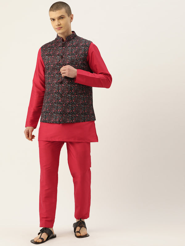 Celebratory Multicolour Kurta Set