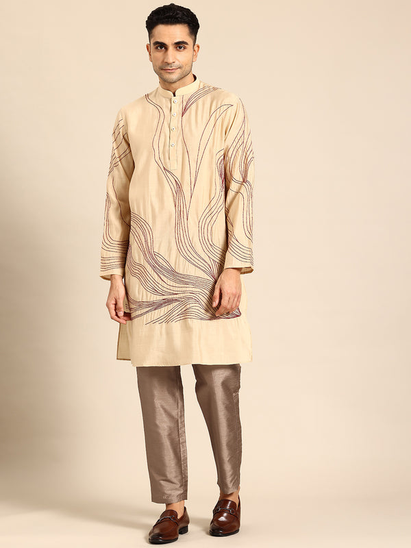 Sandy Tranquil Kurta Set