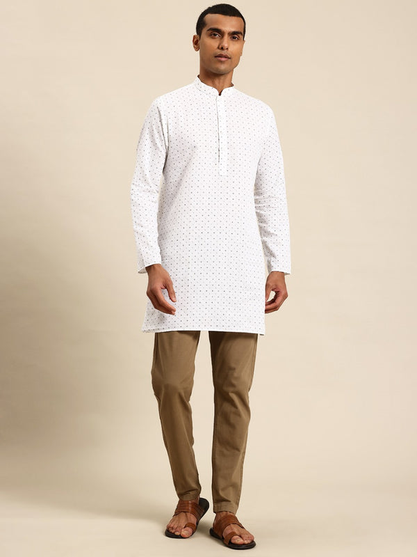 Ivory Elegance Kurta Set