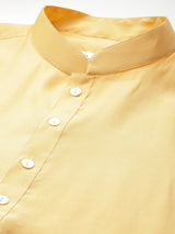 Spirited Yellow Kurta Set