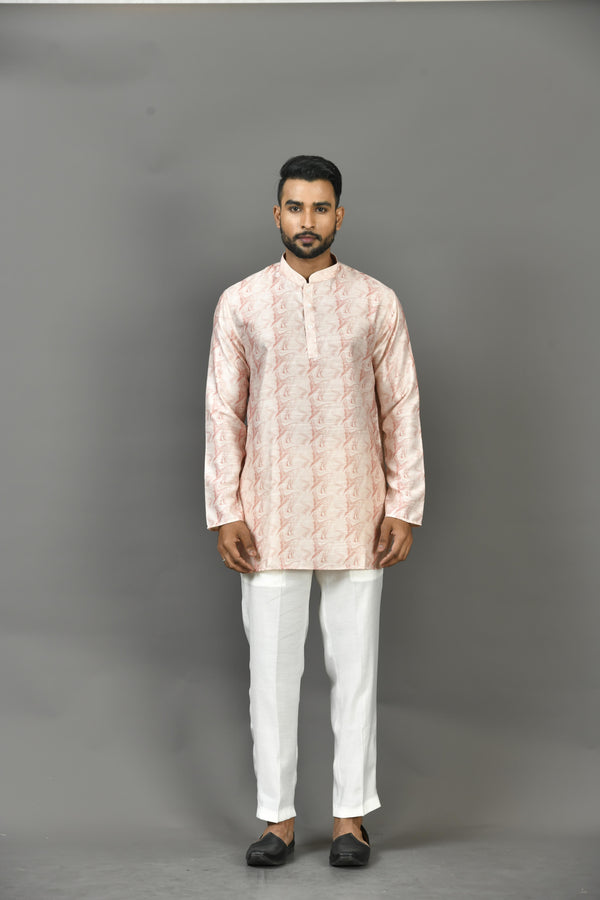 Short Kurta With Pant in Multicolor