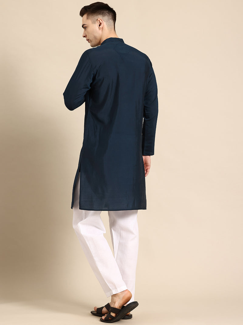 Midnight Grace Kurta Set