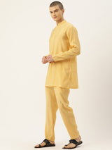 Spirited Yellow Kurta Set