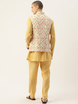 Spirited Yellow Kurta Set