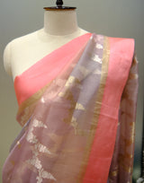 Designer Saree In Pink Color