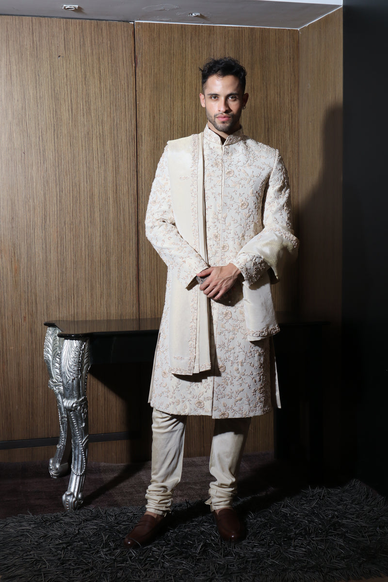 Emerald Grandeur Sherwani