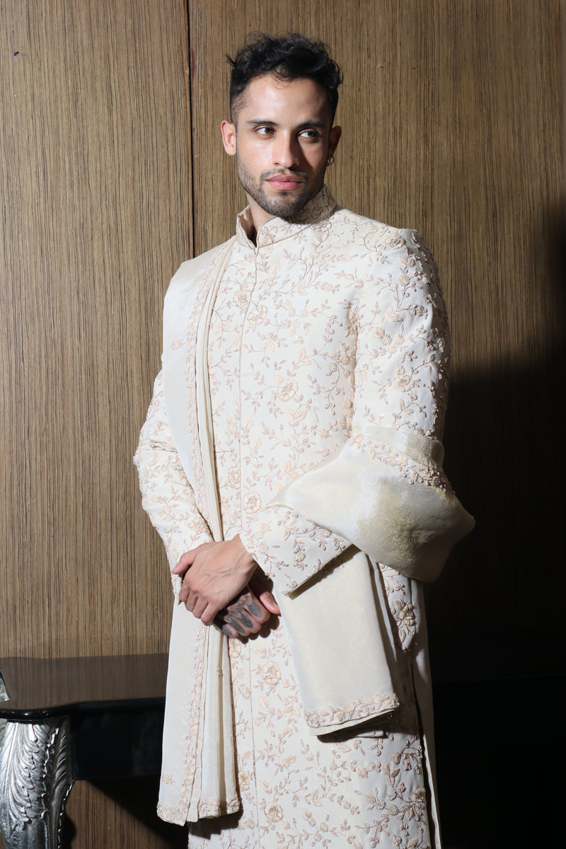 Emerald Grandeur Sherwani