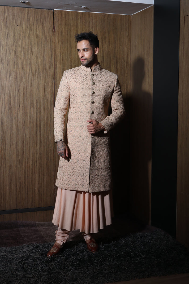 Ivory Majesty Sherwani