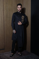 Onyx Elegance Kurta Set