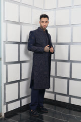 Peach Regal Sherwani