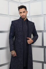 Peach Regal Sherwani