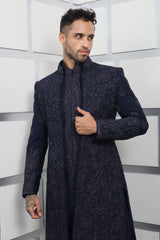 Peach Regal Sherwani