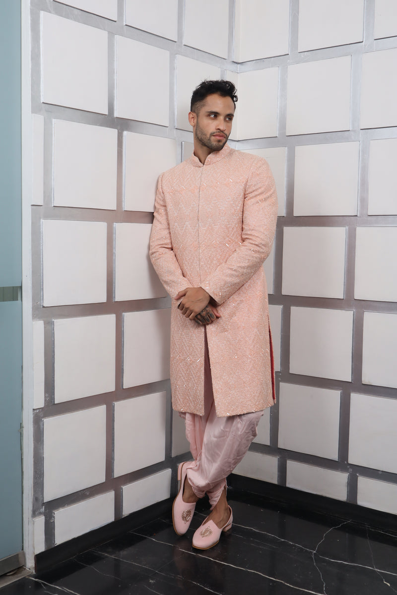 Azure Heritage Sherwani