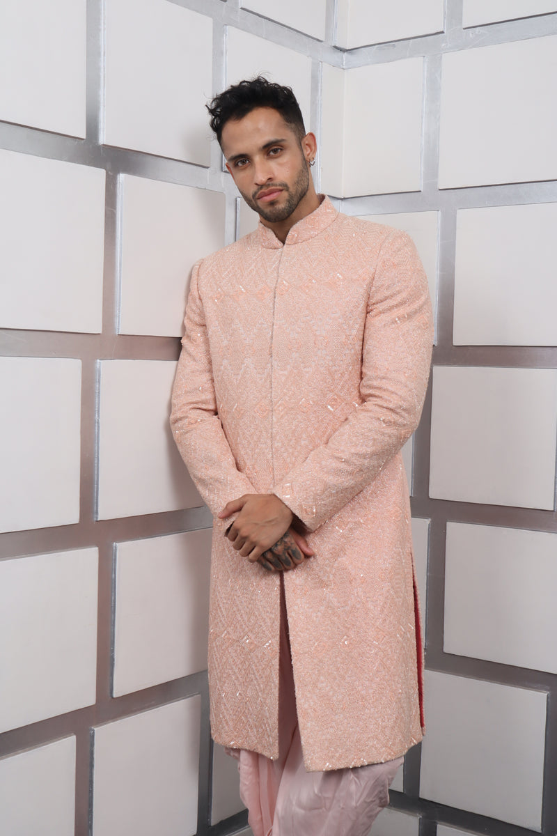 Azure Heritage Sherwani