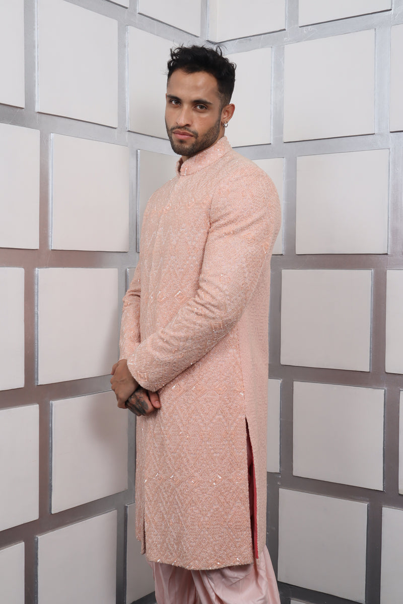 Azure Heritage Sherwani