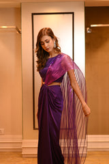Draped Skirt saree