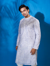 Elegant White Cotton Kurta