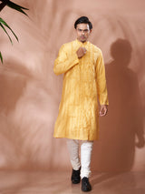 Sunny Yellow Cotton Kurta Set