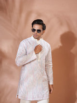 Pristine White Cotton Kurta Set