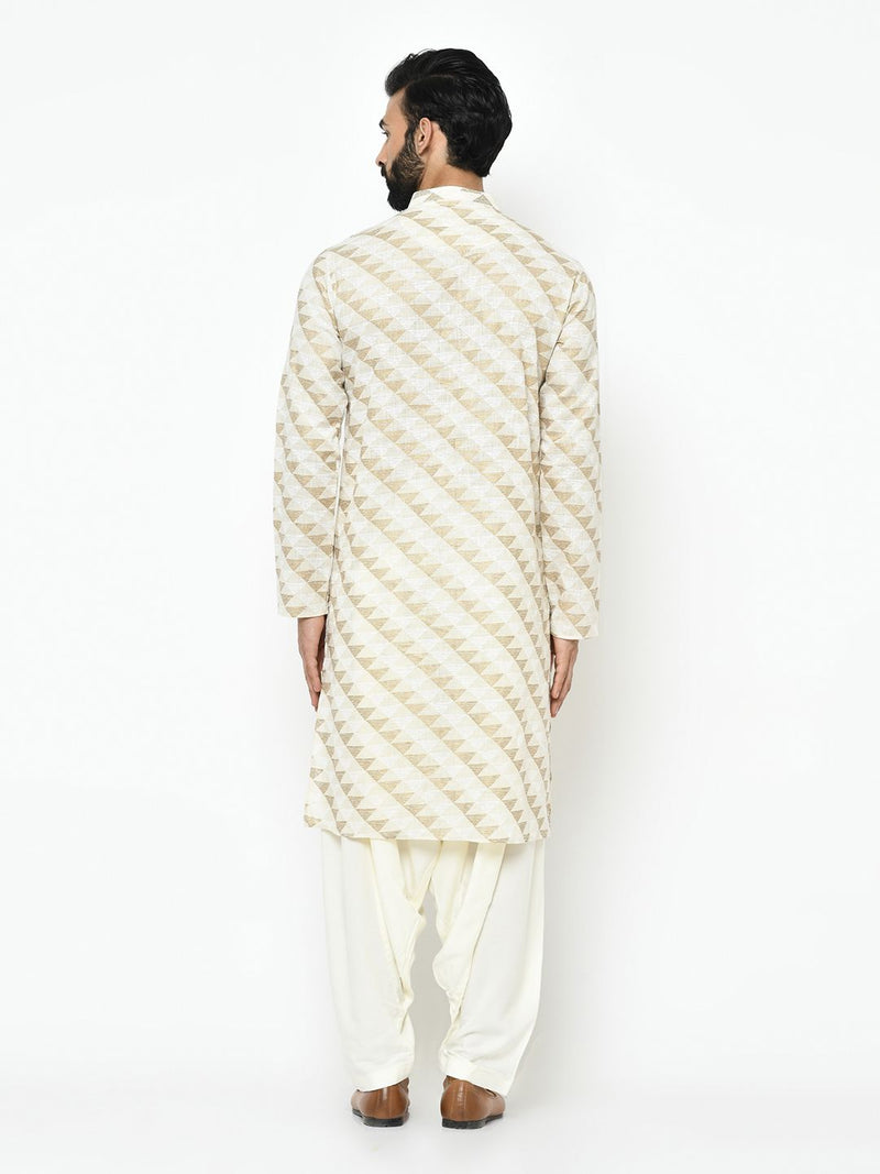 White  kurta