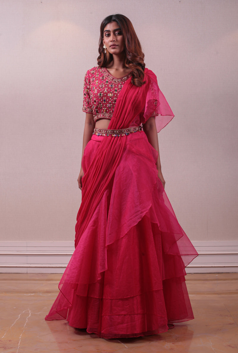 Rajwadi - Elegance in every fold! This Gajji Silk saree is... | Facebook