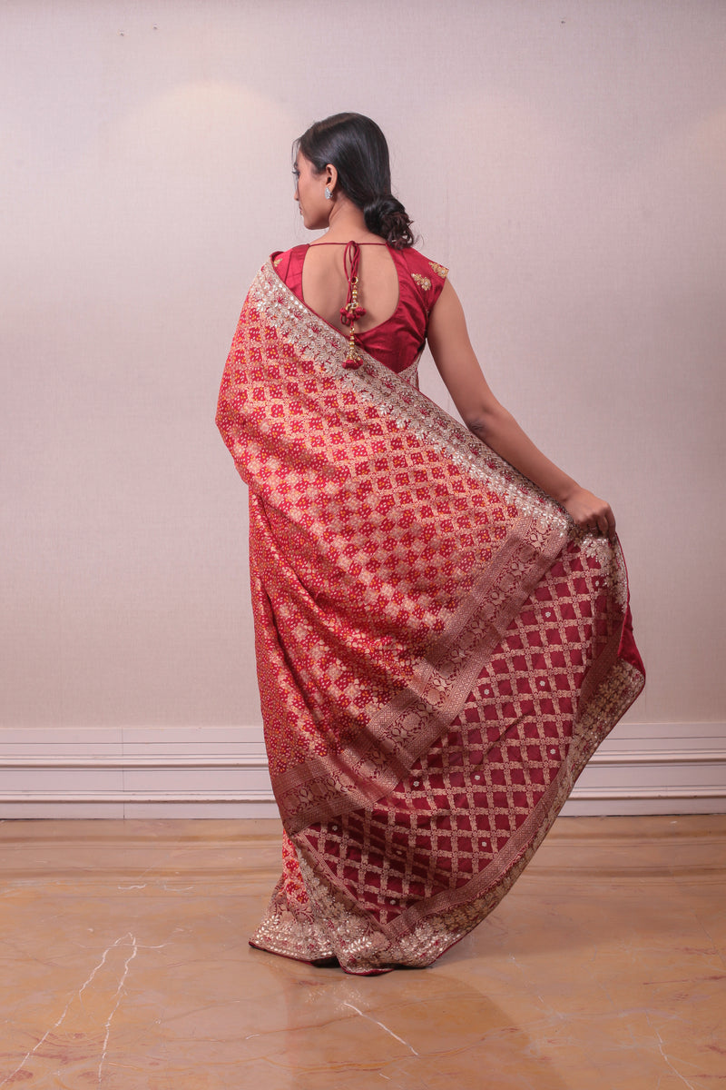 Designer Embedded with fancy adorments Handloom Silk Saree sasyafashion