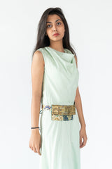 Jumpsuit in Green Ombre sasyafashion