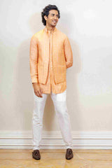 Indo Western For Men In Yellow Colour sasyafashion