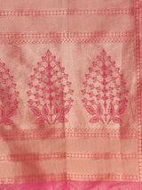 Handloom Saree In Golden Colour